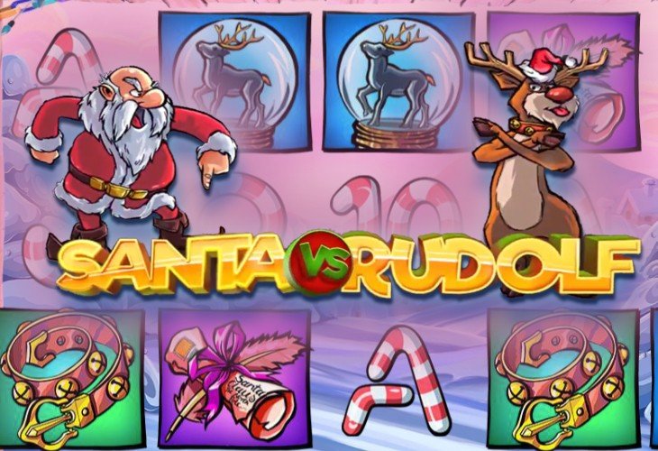 Santa vs Rudolf Santa vs Rudolf