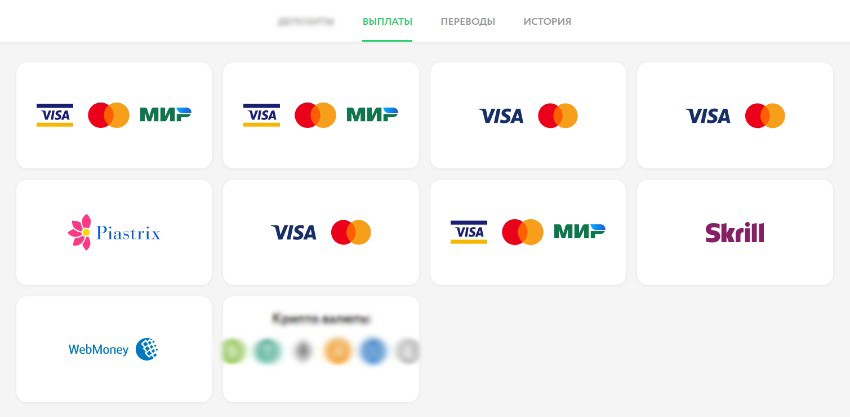 Вывод средств